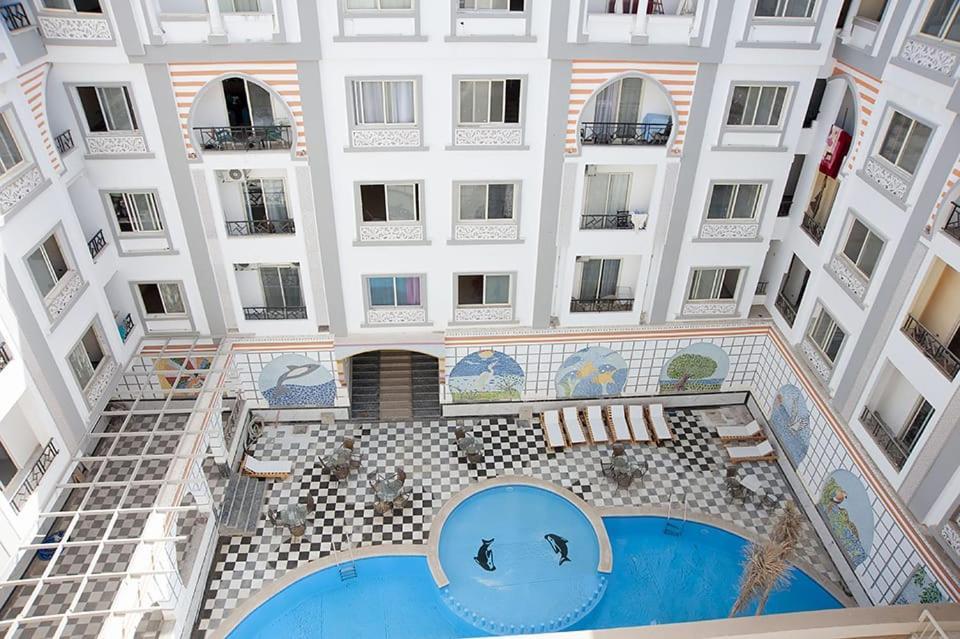 Studio Pool View Next To The Marina,Sheraton Plaza 320 Хургада Экстерьер фото